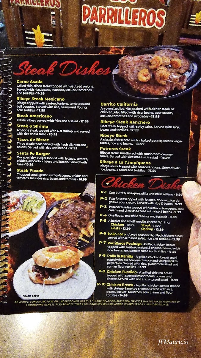 Los Parrilleros | Mexican Grille Menu - Image 3