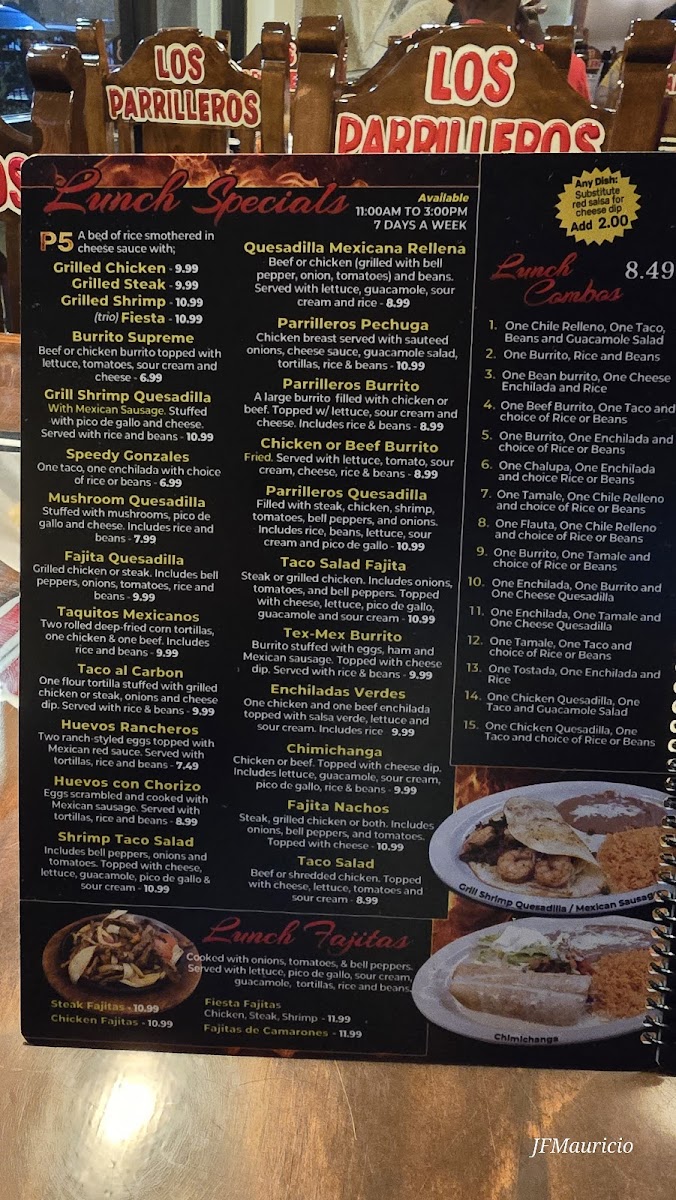 Los Parrilleros | Mexican Grille Menu - Image 5